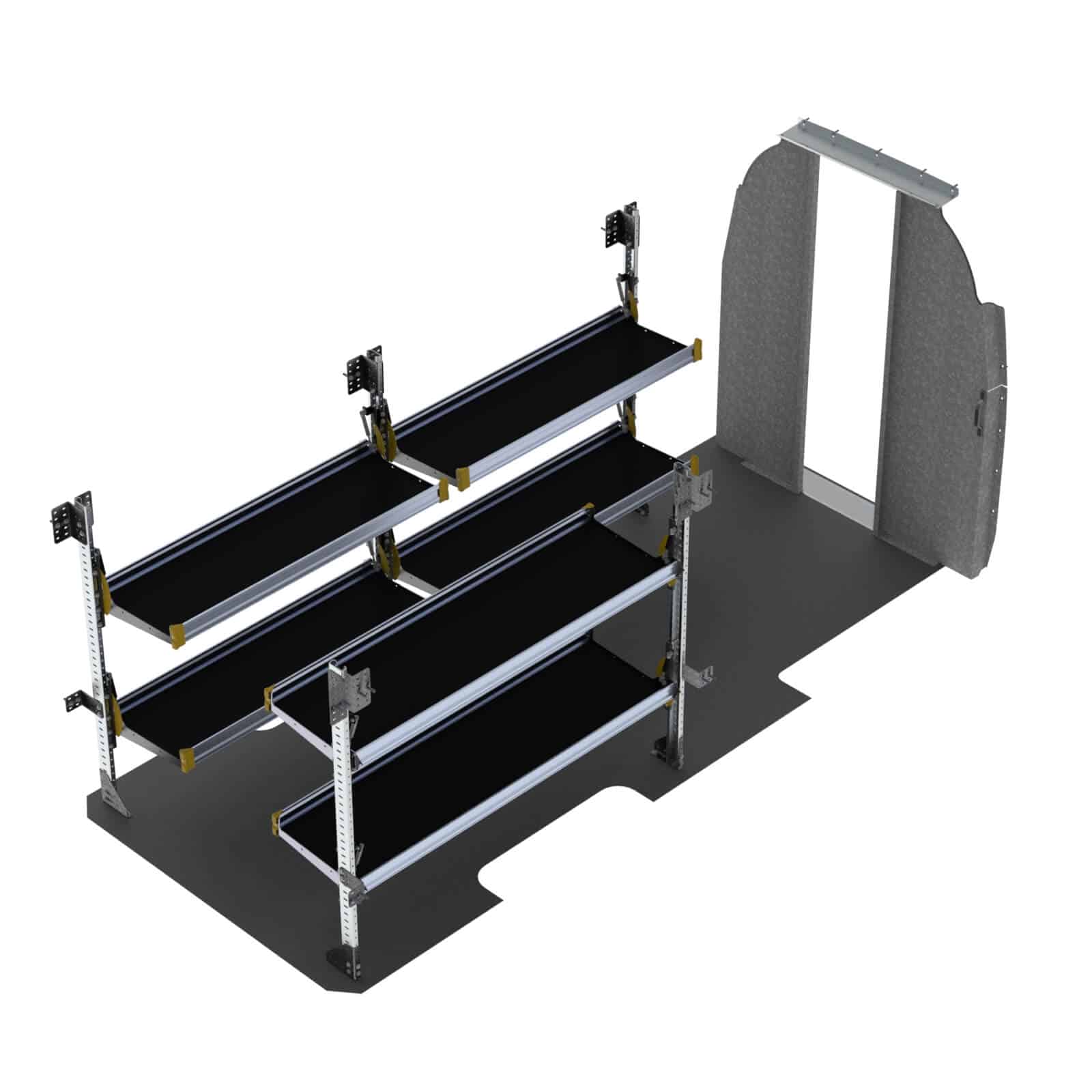 Aménagement de fourgonnette pour livraison, Mercedes Sprinter, empattement 170