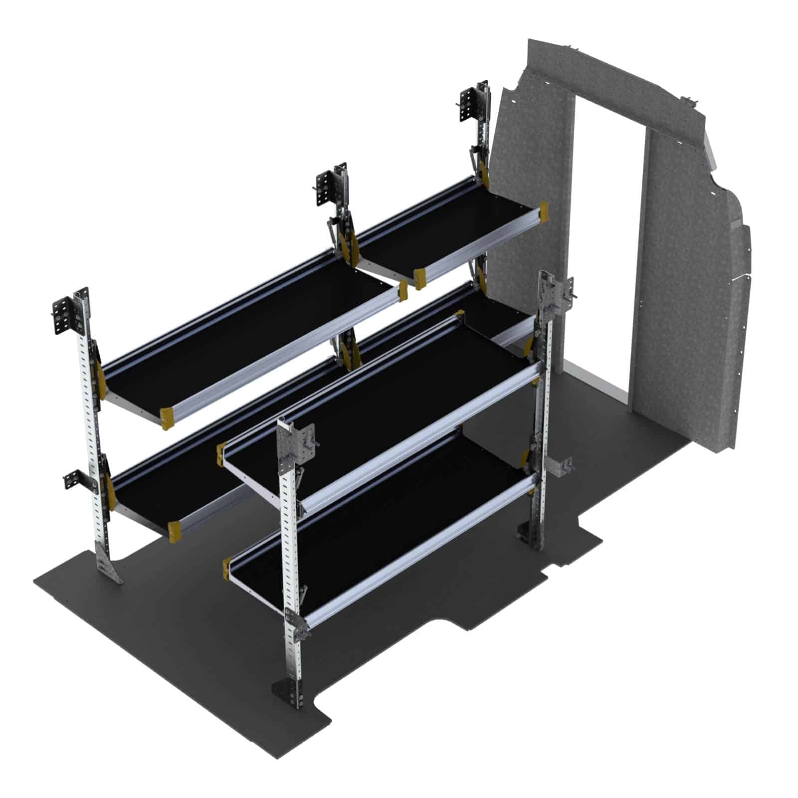 Aménagement de fourgonnette pour livraison, Ford Transit toit haut - FTH-19 - - Ranger