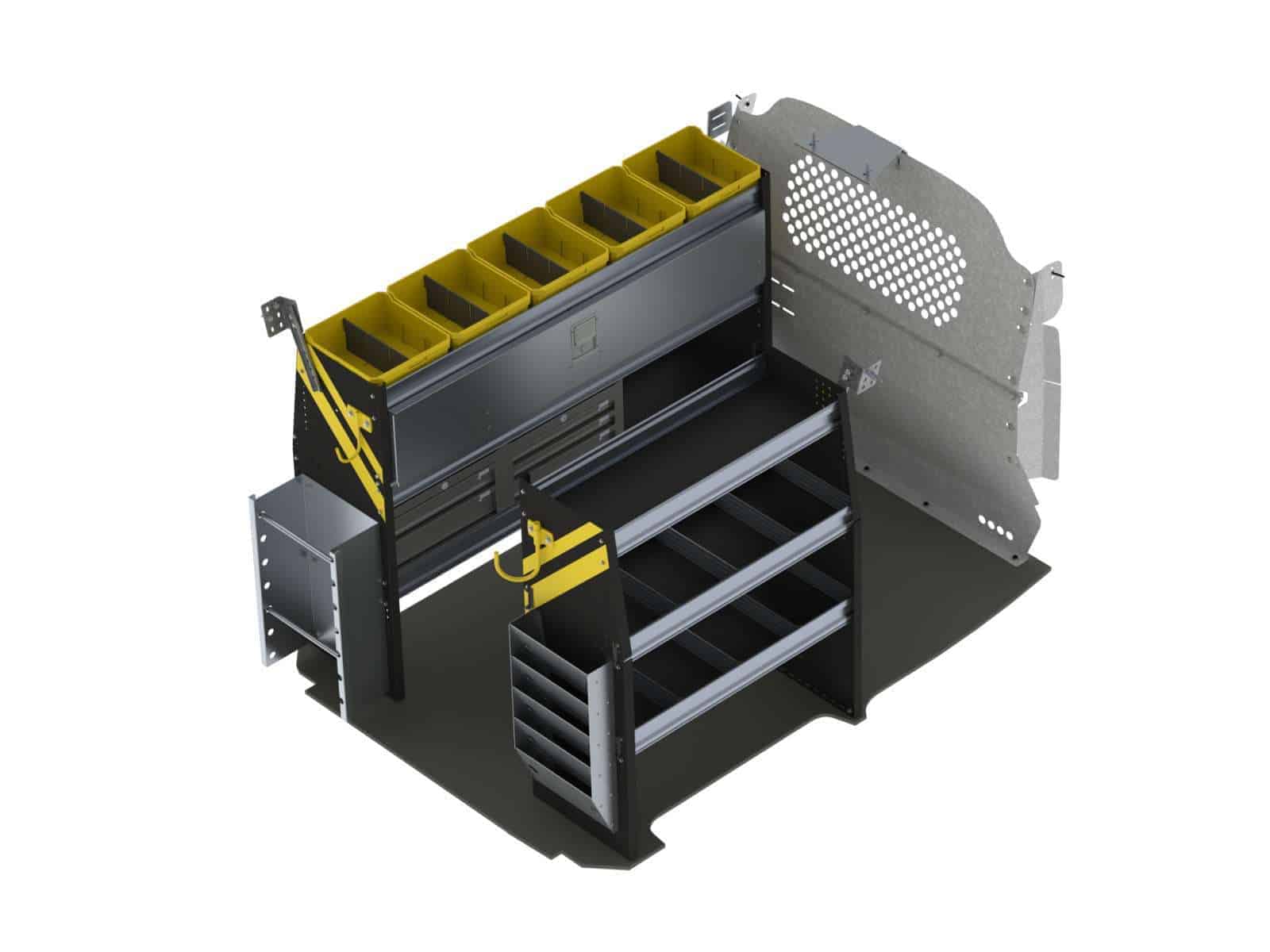 Aménagement de fourgonnette pour électricien, Nissan NV200 - CNL-11 - - Ranger
