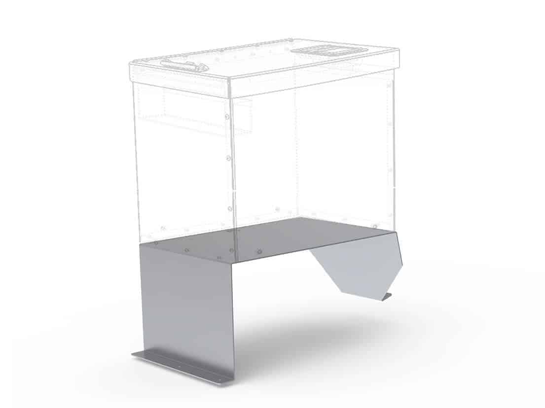 Base surélevée pour boîte de rangement de cabine, Mercedes Sprinter - - Ranger