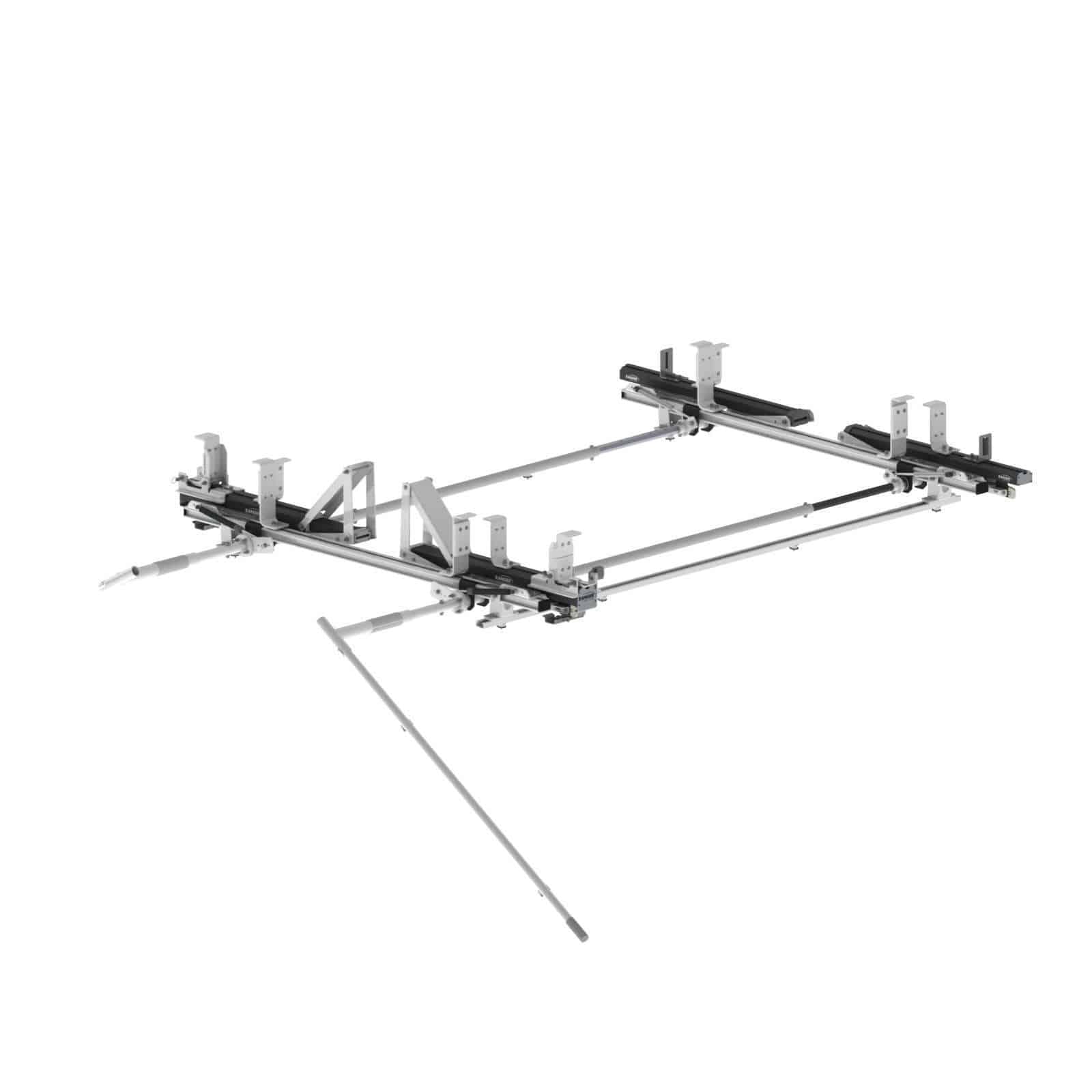 Support d'échelle abaissable Max Rack 2.0 double pour Ford Transit empattement long/allongé - 1880-FTL - - Ranger