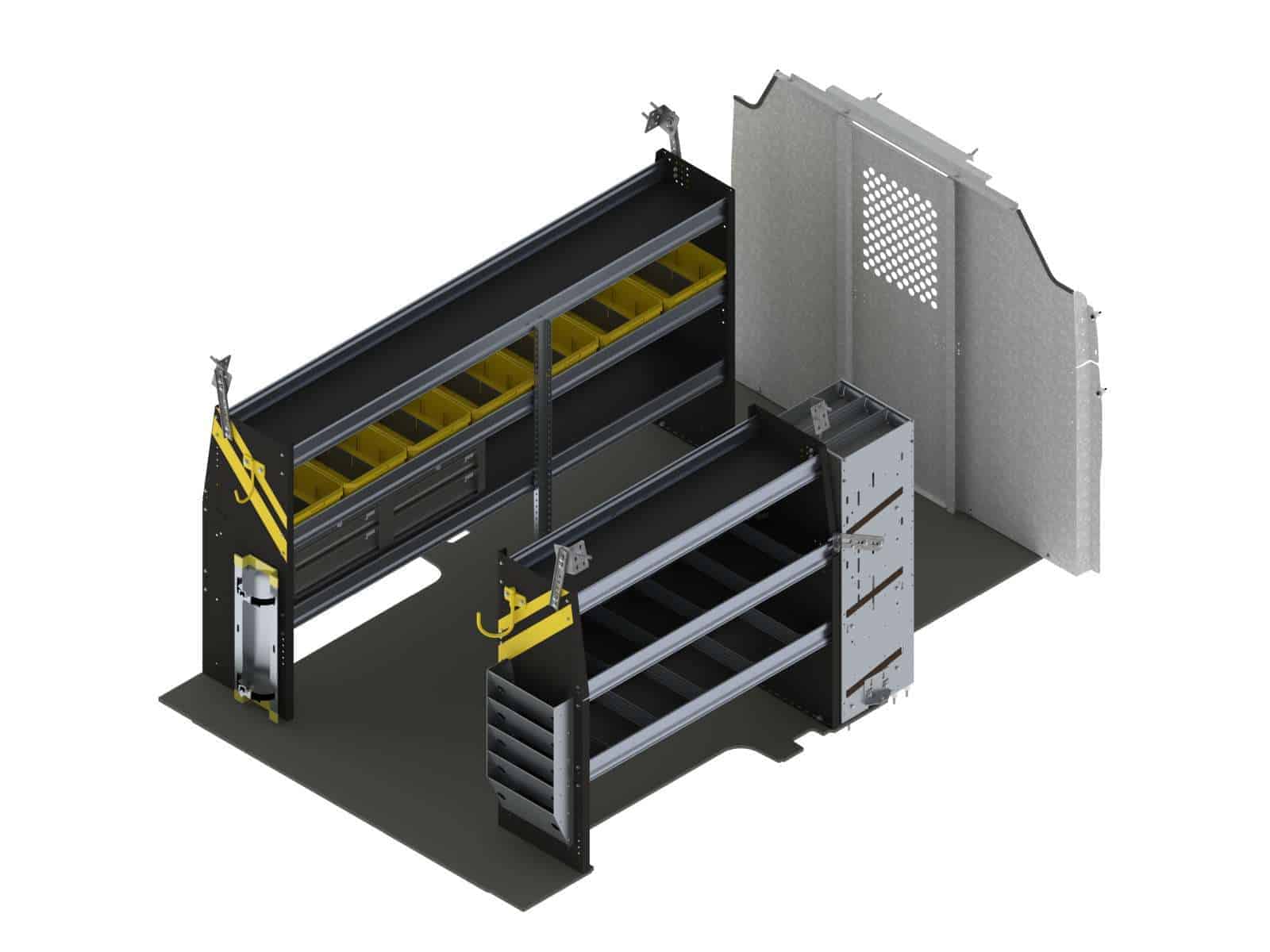 Aménagement de fourgonnette pour CVCA, Ford Transit toit bas - FTL-12 - - Ranger
