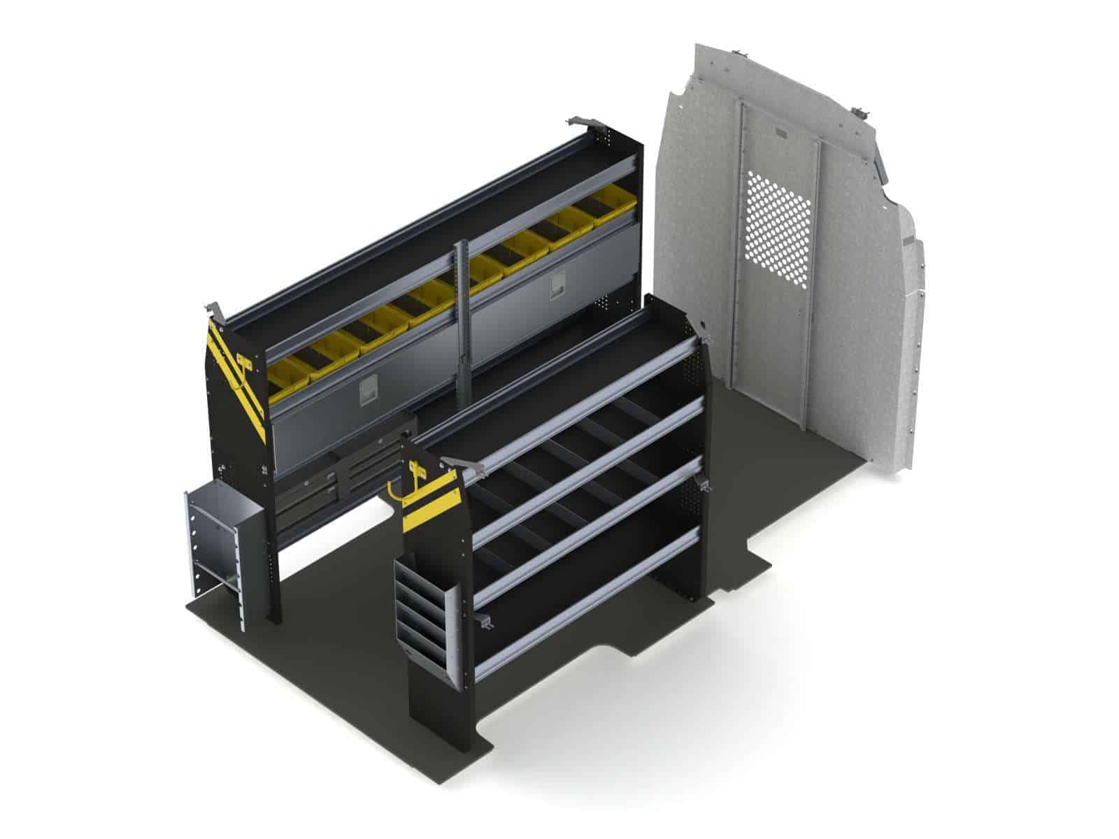 Aménagement de fourgonnette pour électricien, Ford Transit toit haut - FTH-11 - - Ranger